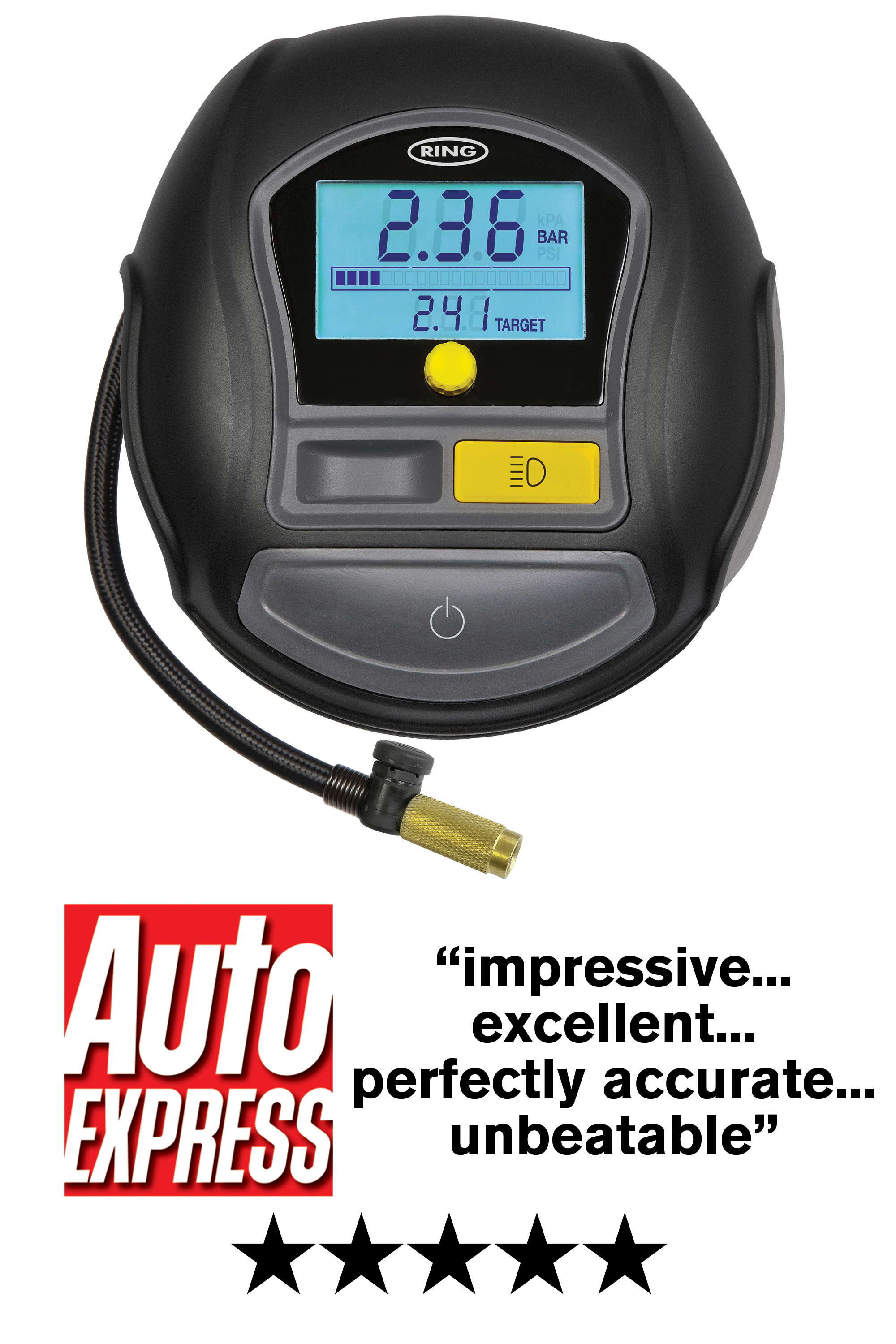 Ring RTC1000 Digital Tyre Inflator