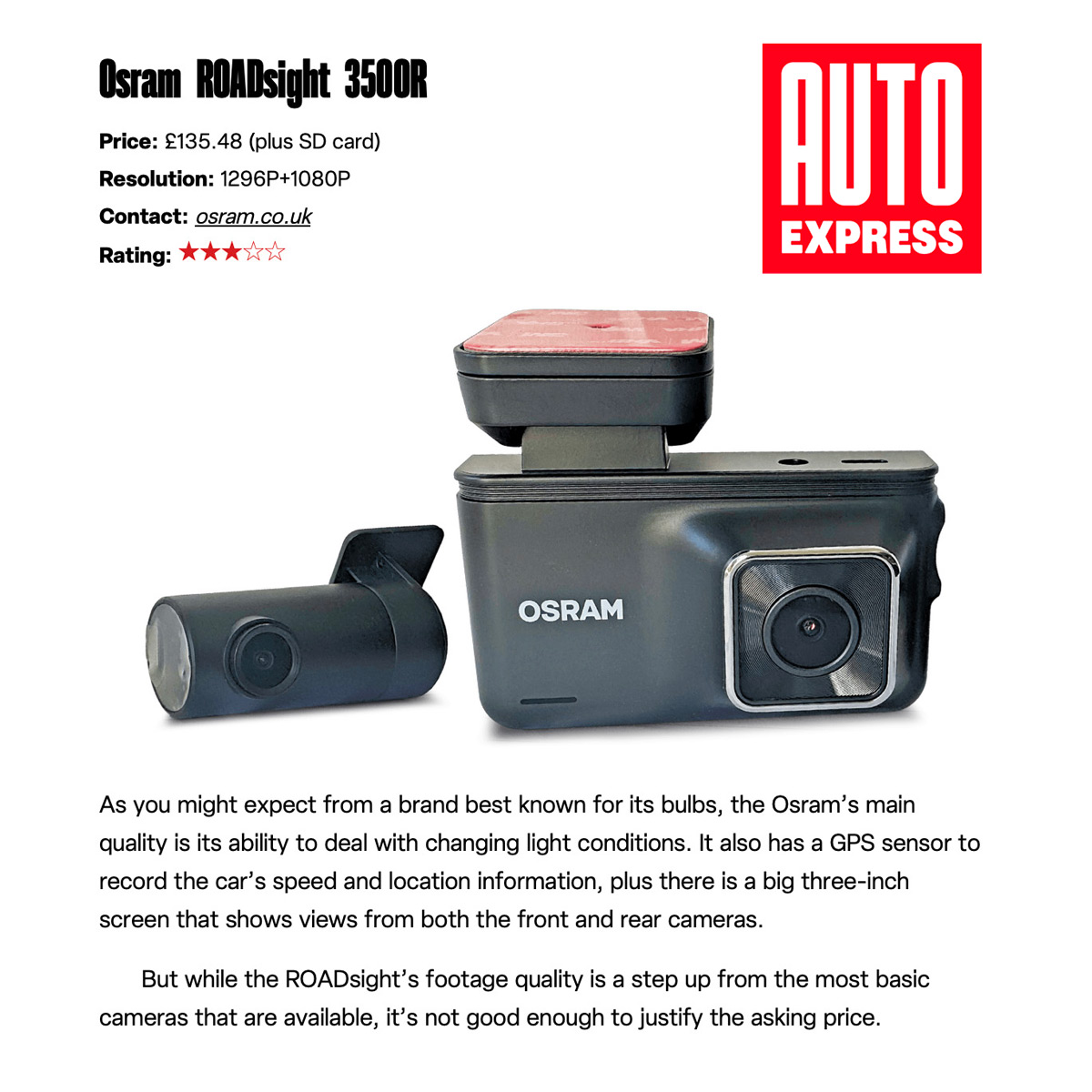 osram roadsight 3500R