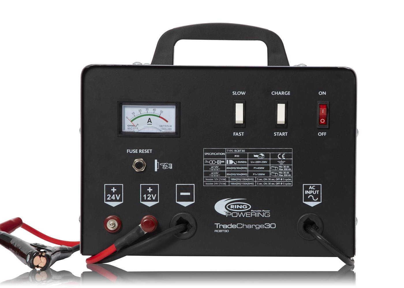 Booster de démarrage de batterie 12 - 24V