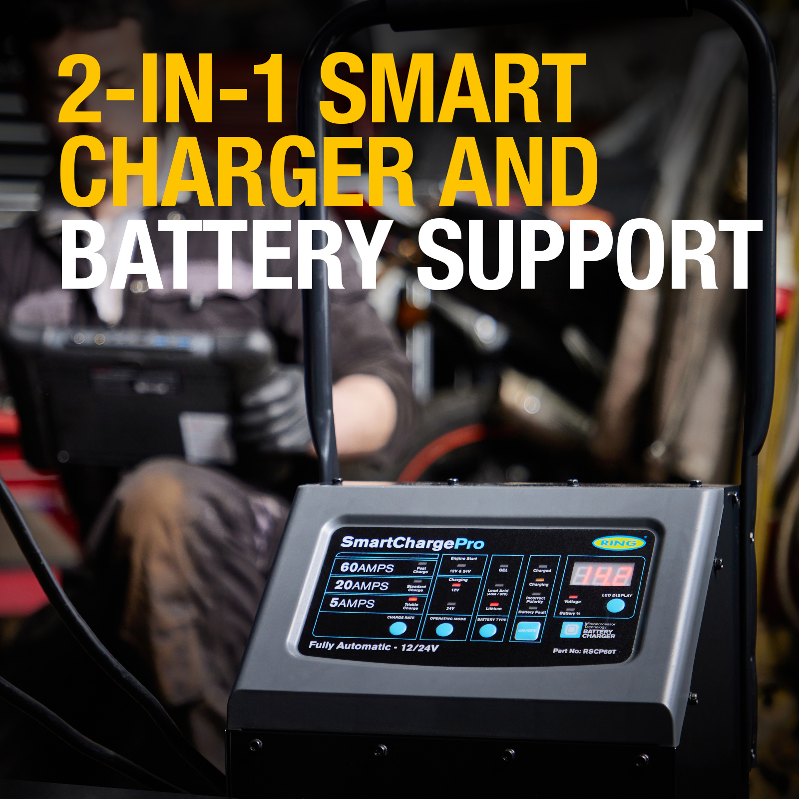 Smartcharge Ring Automotive - SmartCharge PRO 60A Battery Charger