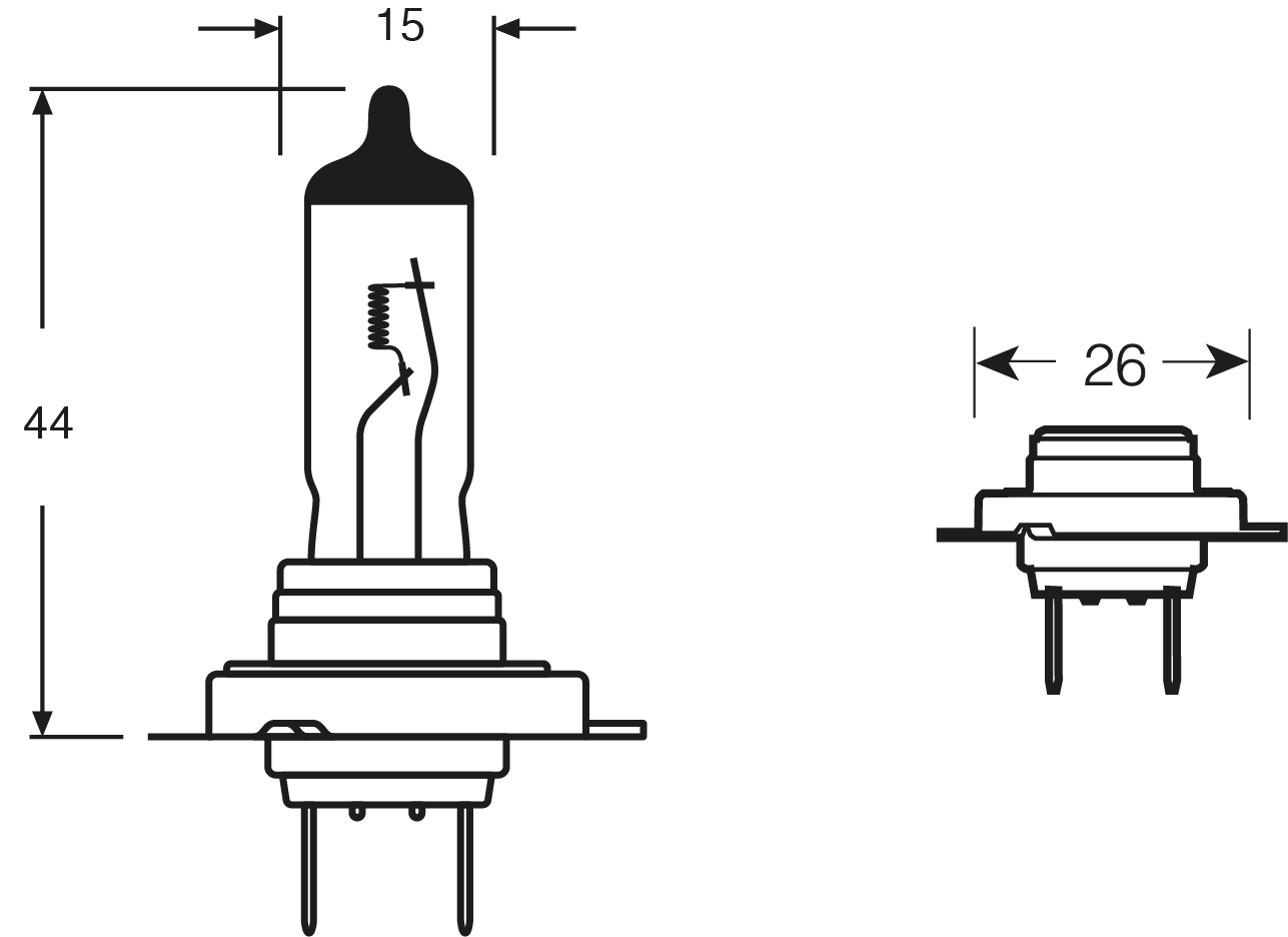 Ring R718 - H18 headlamp bulb