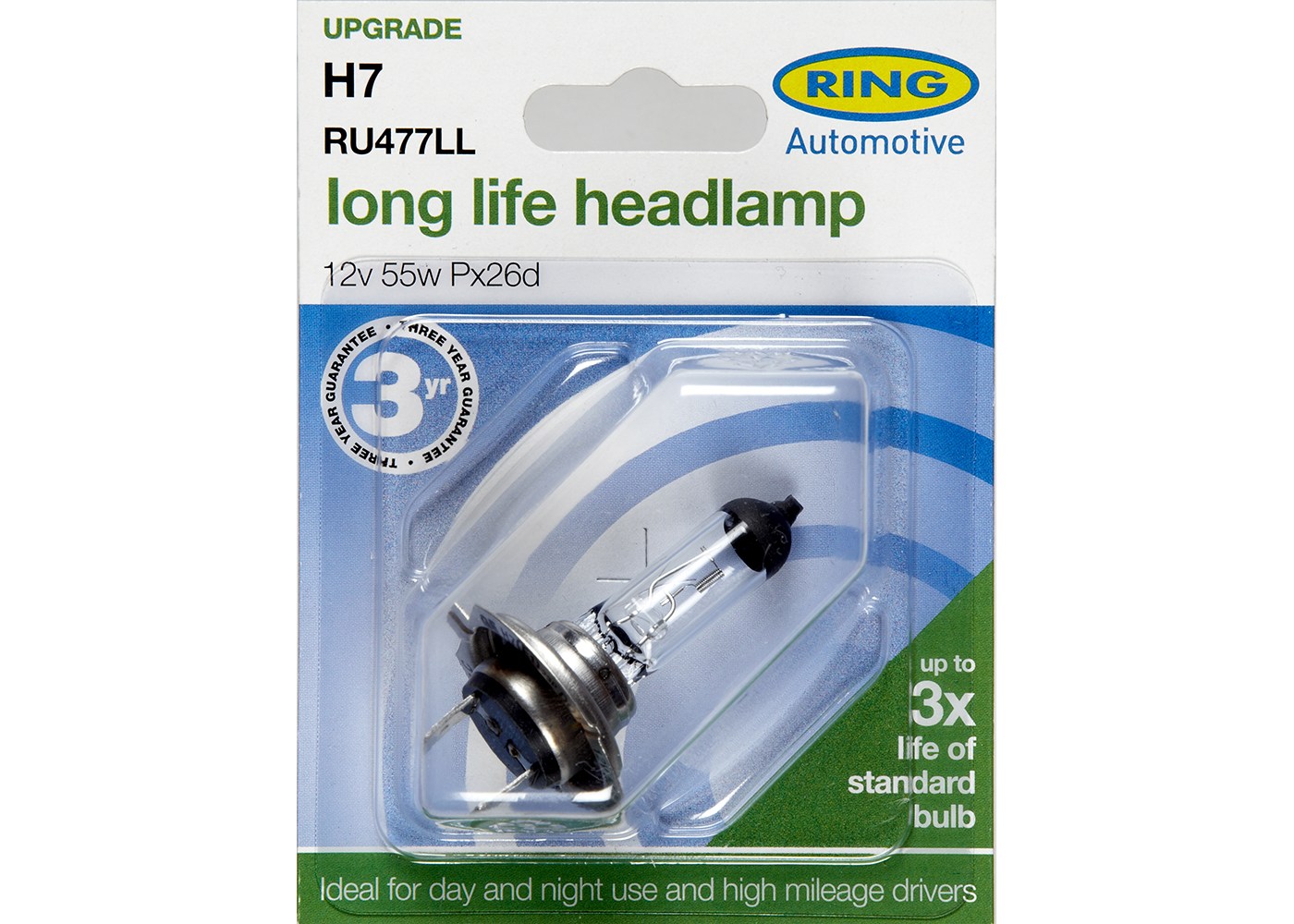 2x Ring H7 499 12v 55w Headlamp Halogen Headlight Bulbs RW477EQ 2x Ring H7 499 12v 55w Headlamp Halogen Headlight Bulbs RW477EQ