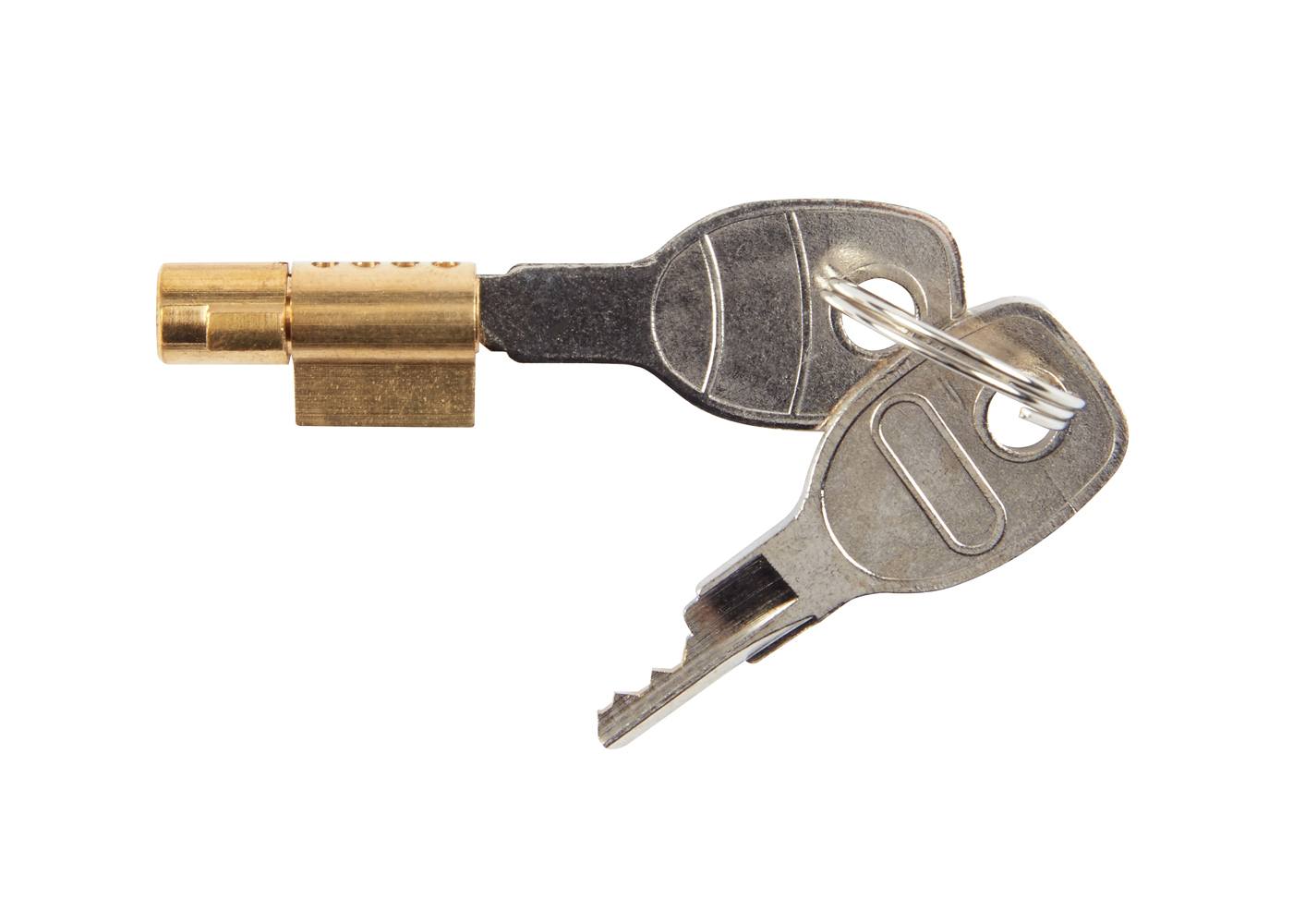 RCT732 Brass Trailer Hitch Lock