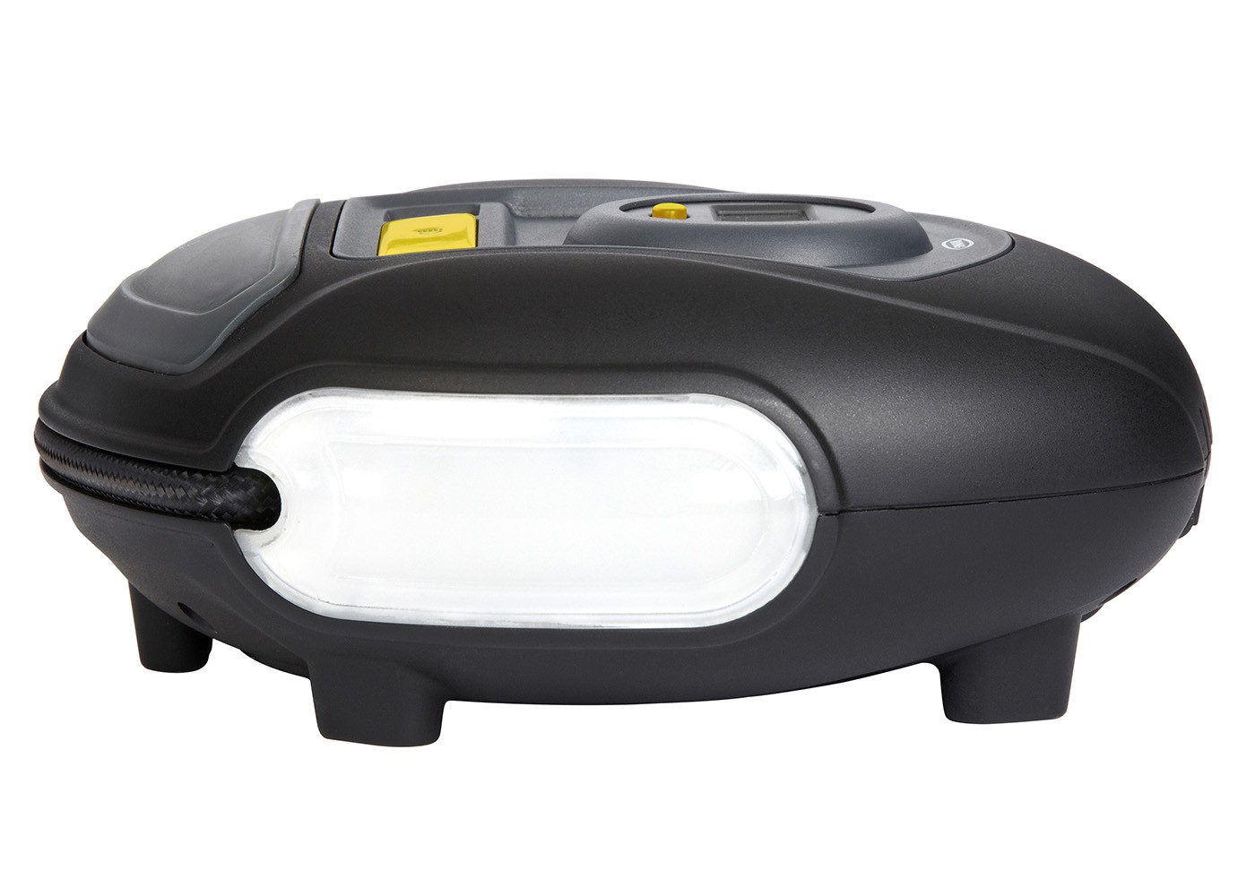 Sytung - Gonfleur de pneu numérique portable avec 3 adaptateurs de buse et  lumière LED numérique - 12