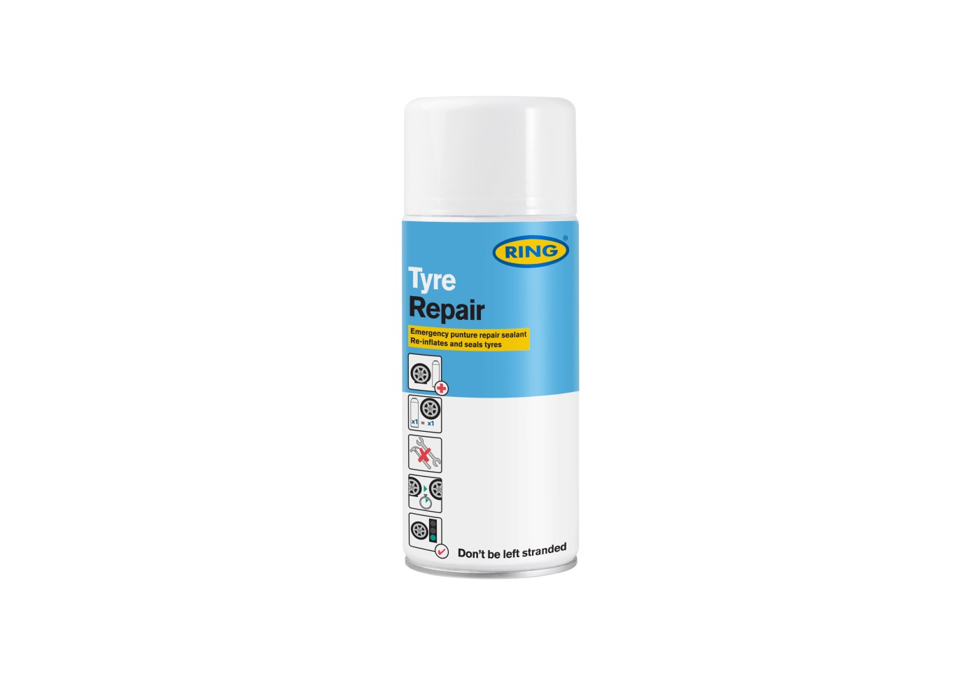 Ring Automotive Rtk3 Ring Automotive: TYRE REPAIR CAN IN 6PC CDU UK/EU- RTS5
