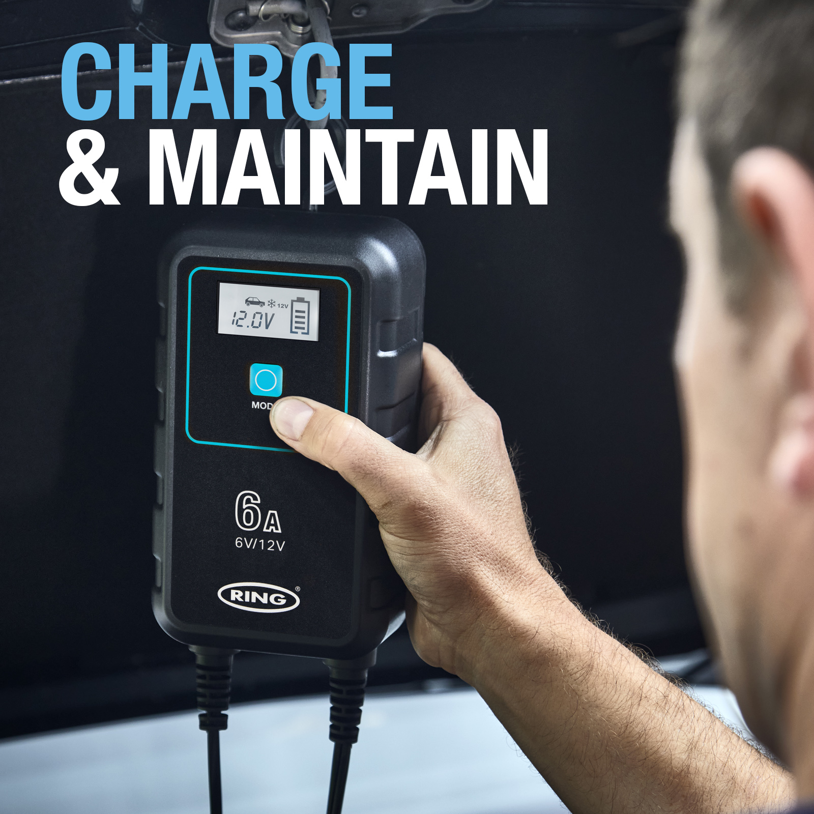 Ring Automotive RSC906 SMARTCHARGE 6 Charger & Maintainer Lithium