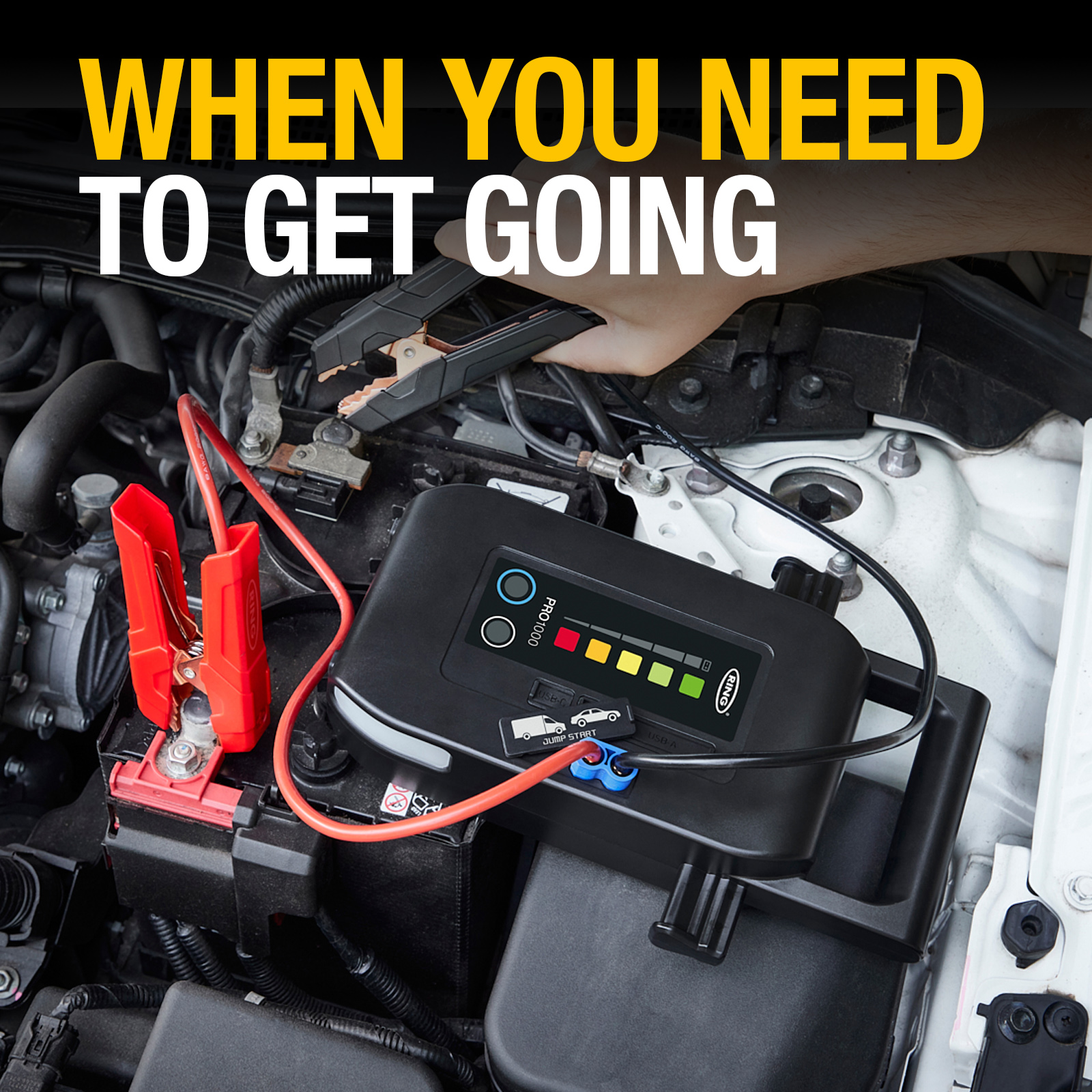 RPPL1000 PROFESSIONAL LITHIUM JUMP STARTER