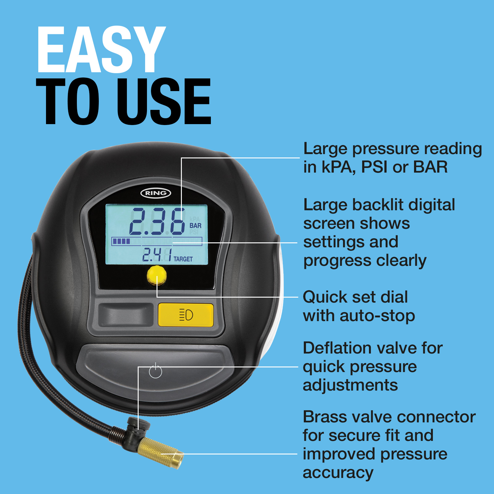 CAR tests three tyre inflators from Ring Automotive: the RTC1000, RAC830,  and RAC900. How well do these models perform in the real world?